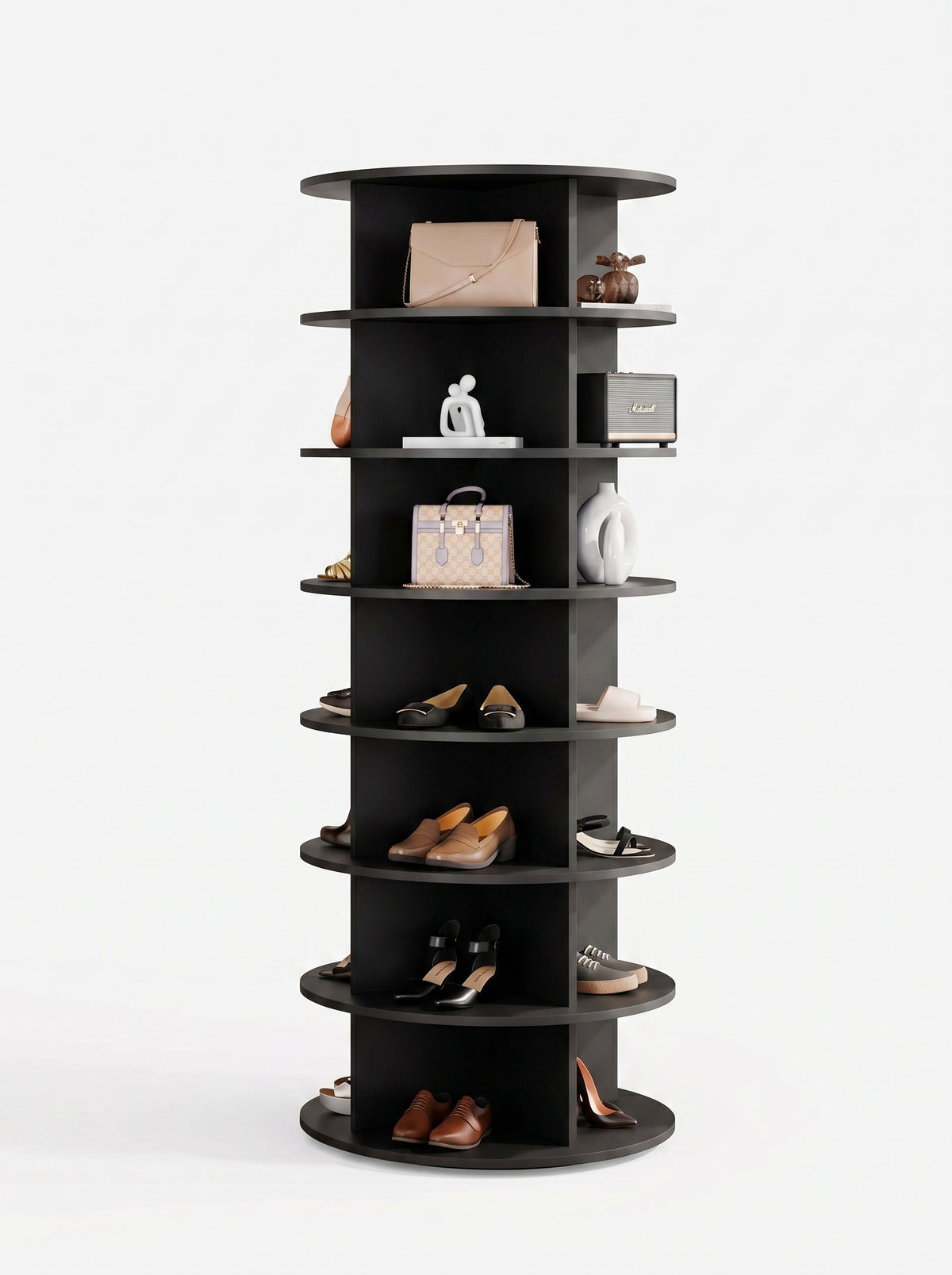 Rotating Shoe Cabinet