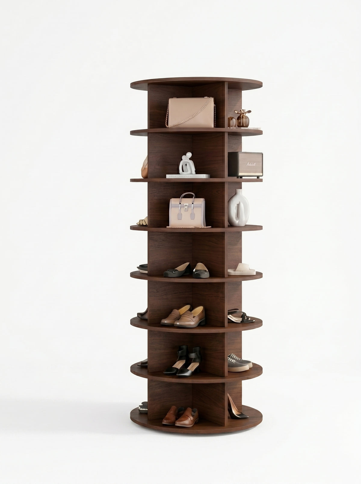 Rotating Shoe Cabinet