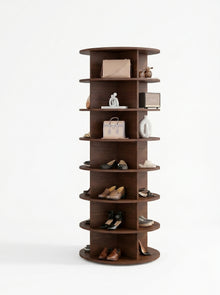 Rotating Shoe Cabinet