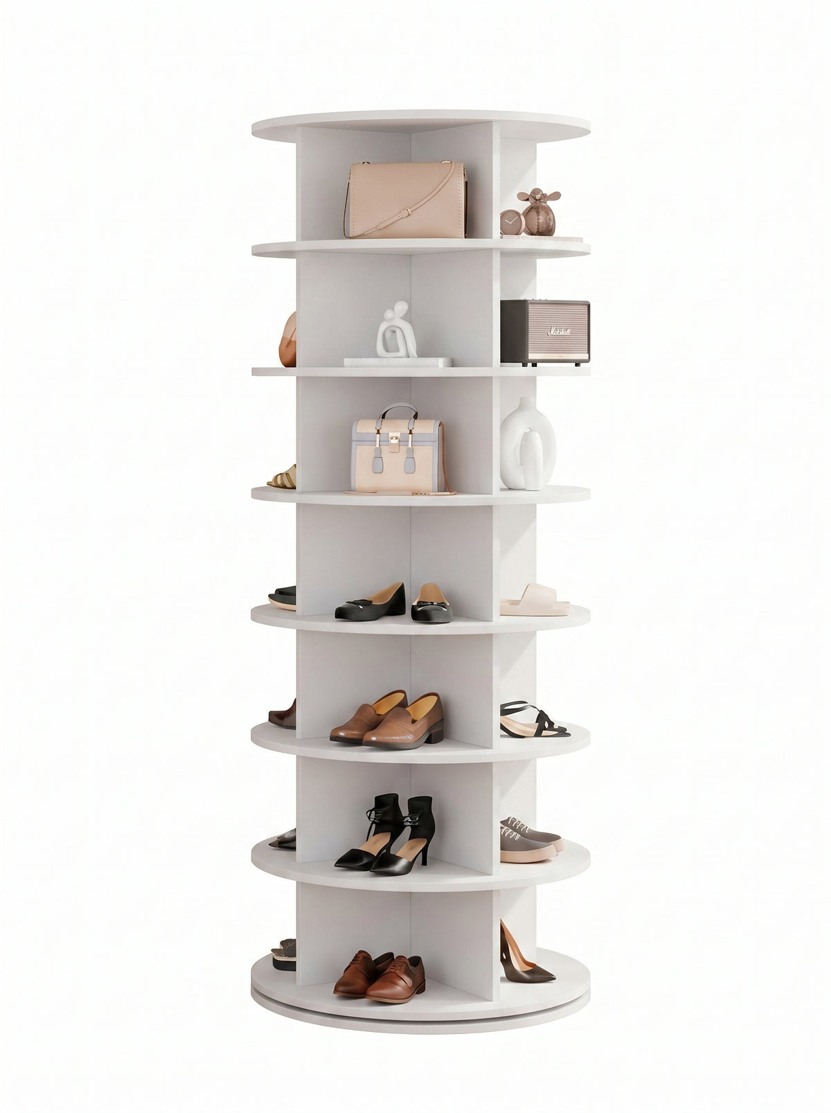 Rotating Shoe Cabinet