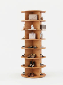 Rotating Shoe Cabinet