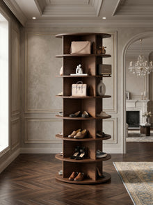 Rotating Shoe Cabinet