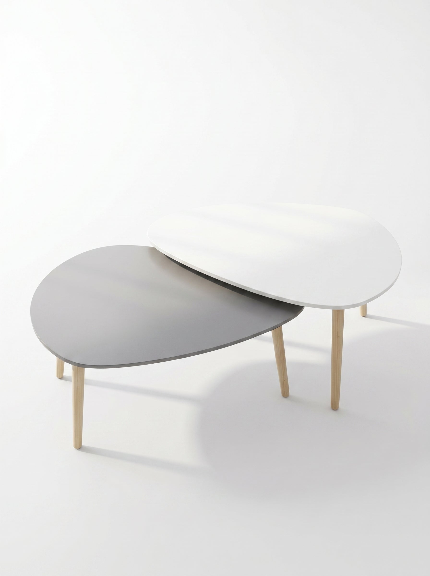 Modern Coffee Table Set ( 2 Pieces )