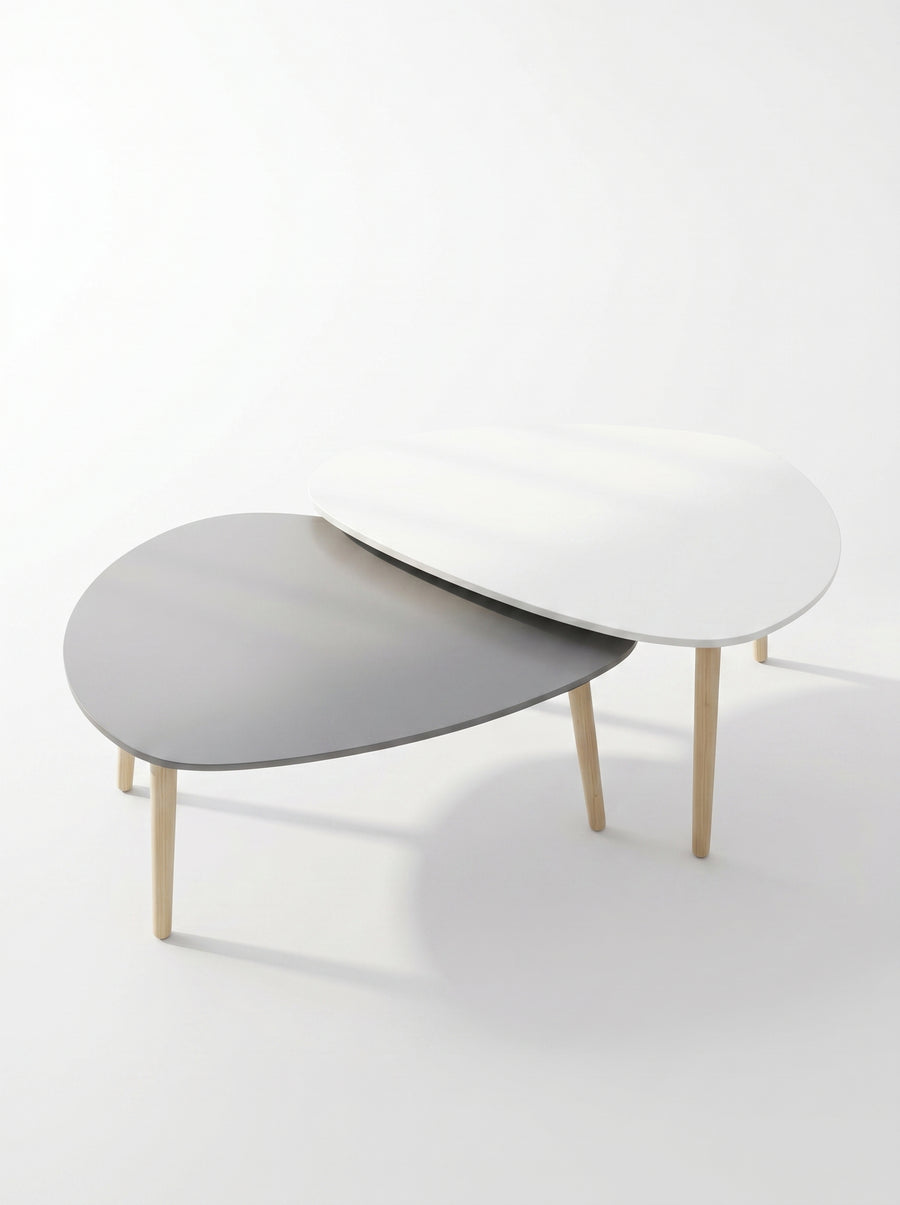 Modern Coffee Table Set ( 2 Pieces )